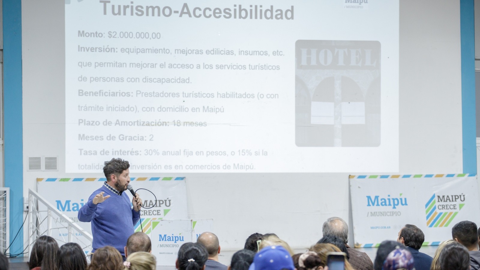 Maipú impulsa el desarrollo local con nuevas líneas de crédito para emprendedores y vecinos